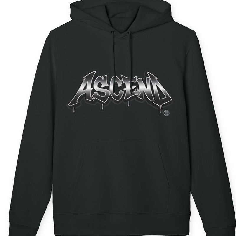 Ascend Phoenix Signature Luxe Hoodie Chrome Front View